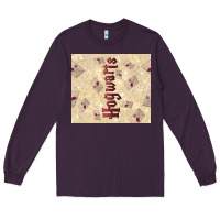 Plum hogwarts with letters Long Sleeve Tee - TumblerDesignByShophia