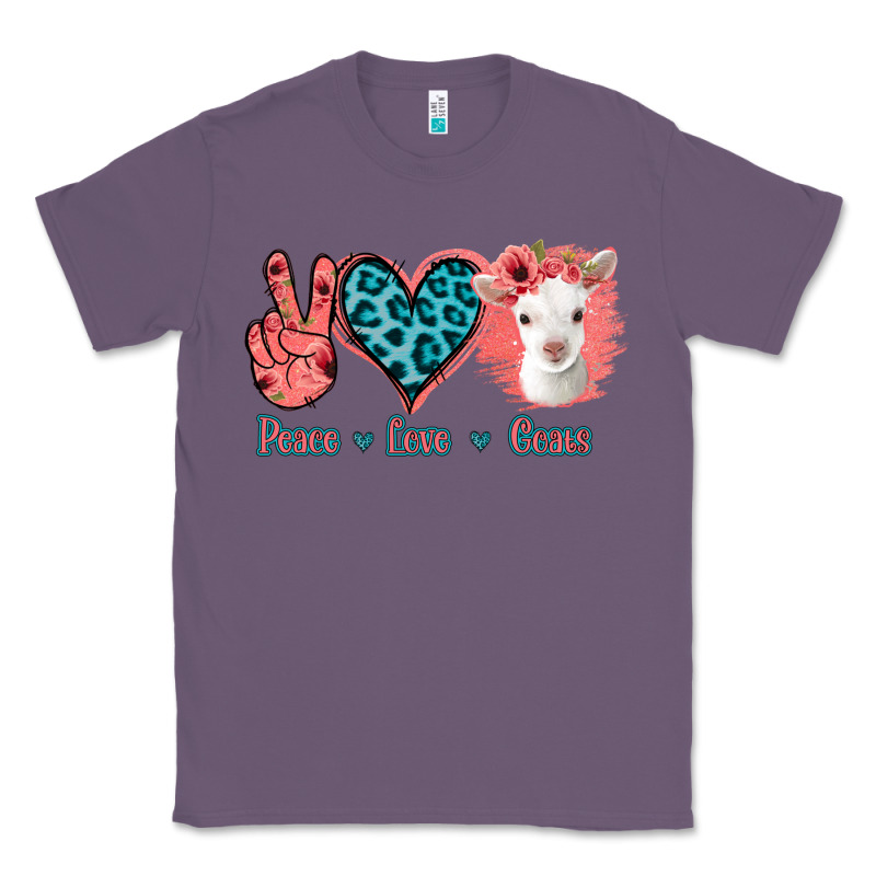 Peace Love Goats Classic Tee by Bettercallsaul | Teevron