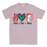 Lilac Peace Love Goats Classic Tee - Bettercallsaul