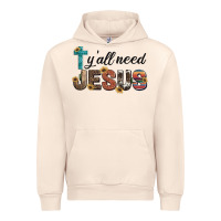 Sandshell y'all need jesus Urban Hoodie - Artiststas