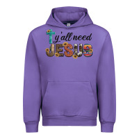 Tulip y'all need jesus Urban Hoodie - Artiststas