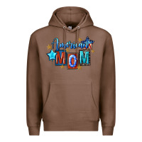 Chestnut American mom Mother's Day Premium Hoodie - FaDigitalArtStudio