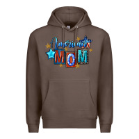 Coffee American mom Mother's Day Premium Hoodie - FaDigitalArtStudio