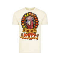 Vintage Arctic happy thanksgiving gemstone Vintage Tee - RanaPortraitStore
