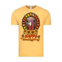 Vintage Mustard happy thanksgiving gemstone Vintage Tee - RanaPortraitStore