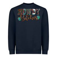 Navy Howdy bitches mother's day Heavyweight Sweatshirt - HowdyJamesFarm
