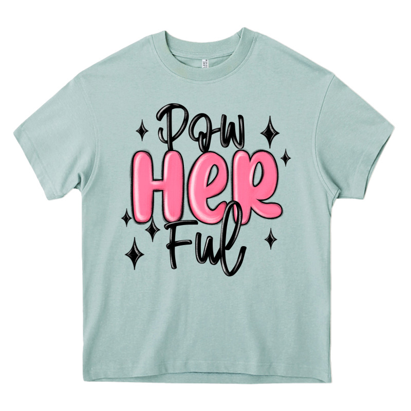 Powherful Heavy Core Tee by MaliasSmallBusiness | Teevron