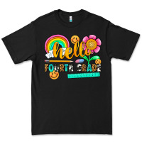 Black hello fourth grade Premium Tee - NancyCooperArtShop