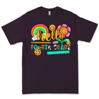 Plum hello fourth grade Premium Tee - NancyCooperArtShop