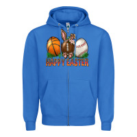 True Royal Happy Easter Sports Zipper Hoodie - BundleAndBundleShop