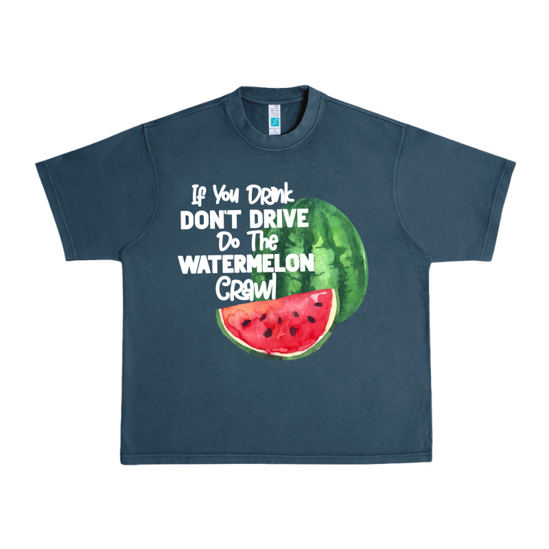 Watermelon Crawl Urban Heavy Tee by Bettercallsaul | Teevron