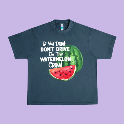 Watermelon Crawl Urban Heavy Tee Designed By Bettercallsaul