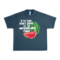 Midnight Navy Watermelon Crawl Urban Heavy Tee - Bettercallsaul