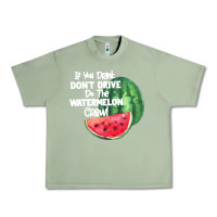 Oil Green Watermelon Crawl Urban Heavy Tee - Bettercallsaul