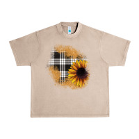 French Oak sunflower christmas patch Urban Heavy Tee - JahusDesignShop