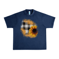 Navy sunflower christmas patch Urban Heavy Tee - JahusDesignShop
