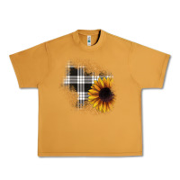 Peanut Butter sunflower christmas patch Urban Heavy Tee - JahusDesignShop