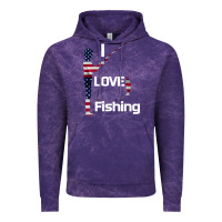 Cloud Purple I love fishing Vintage Hoodie - Bettercallsaul