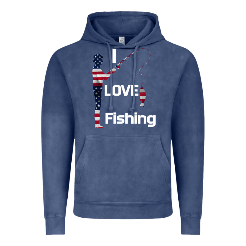 I Love Fishing Vintage Hoodie by Bettercallsaul | Teevron