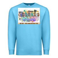 Ocean Blue asdfas Premium Sweatshirt - CowhideDigitalArt