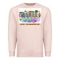 Pale Pink asdfas Premium Sweatshirt - CowhideDigitalArt