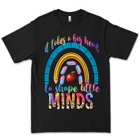 Black it takes a big heart to shape little Premium Tee - NancyCooperArtShop