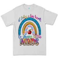 Dove Grey it takes a big heart to shape little Premium Tee - NancyCooperArtShop