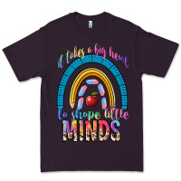 Plum it takes a big heart to shape little Premium Tee - NancyCooperArtShop