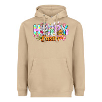 Mushroom Happy Easter Heavyweight Hoodie - CowhideDigitalArt