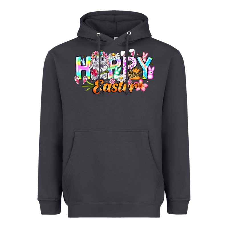 Happy Easter Heavyweight Hoodie by CowhideDigitalArt | Teevron