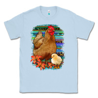 Dusty Blue Chicken with Chick Classic Tee - Bettercallsaul