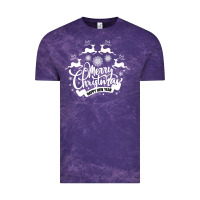 Cloud Purple Merry Christmas Happy New Year Vintage Tee - Bettercallsaul