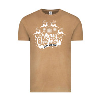 Vintage Camel Merry Christmas Happy New Year Vintage Tee - Bettercallsaul