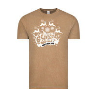 Vintage Coffee Merry Christmas Happy New Year Vintage Tee - Bettercallsaul
