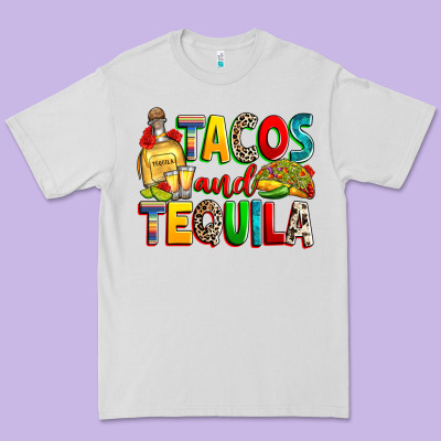 Tacos And Tequila Premium Tee Designed By Ranaportraitstore