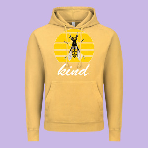 Bee Kind Vintage Hoodie Designed By Bettercallsaul