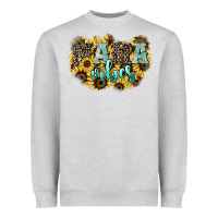 Mama Vibes Leopard Mother's Day Heavyweight Sweatshirt | Teevron