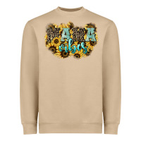 Mushroom Mama vibes leopard mother's day Heavyweight Sweatshirt - HowdyJamesFarm