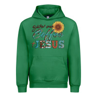 Emerald give me coffee and jesus Urban Hoodie - Artiststas