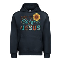 Navy give me coffee and jesus Urban Hoodie - Artiststas