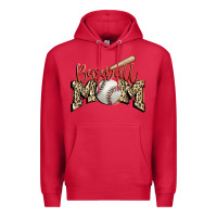 Cardinal baseball mom Premium Hoodie - FaDigitalArtStudio