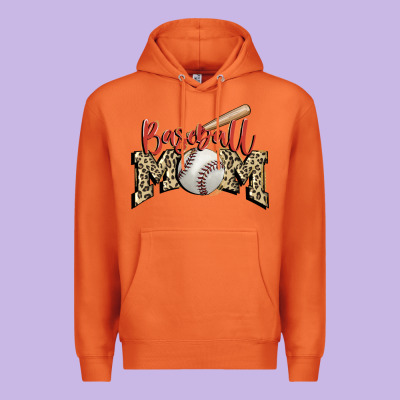 Baseball Mom Premium Hoodie Designed By Fadigitalartstudio