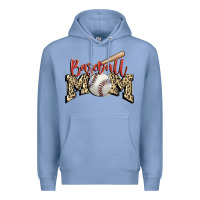 Colony Blue baseball mom Premium Hoodie - FaDigitalArtStudio