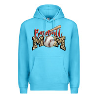 Ocean Blue baseball mom Premium Hoodie - FaDigitalArtStudio