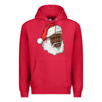 Cardinal african american santa Premium Hoodie - RanaPortraitStore