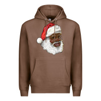 Chestnut african american santa Premium Hoodie - RanaPortraitStore