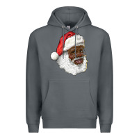Rock african american santa Premium Hoodie - RanaPortraitStore