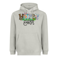 Moon Dust Happy Easter Heavyweight Hoodie - CowhideDigitalArt
