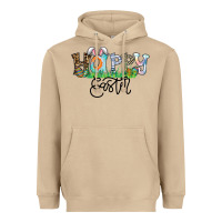 Mushroom Happy Easter Heavyweight Hoodie - CowhideDigitalArt