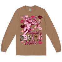 Toasted Coconut Cupid's dating service Valentine's Day Long Sleeve Tee - HowdyJamesFarm